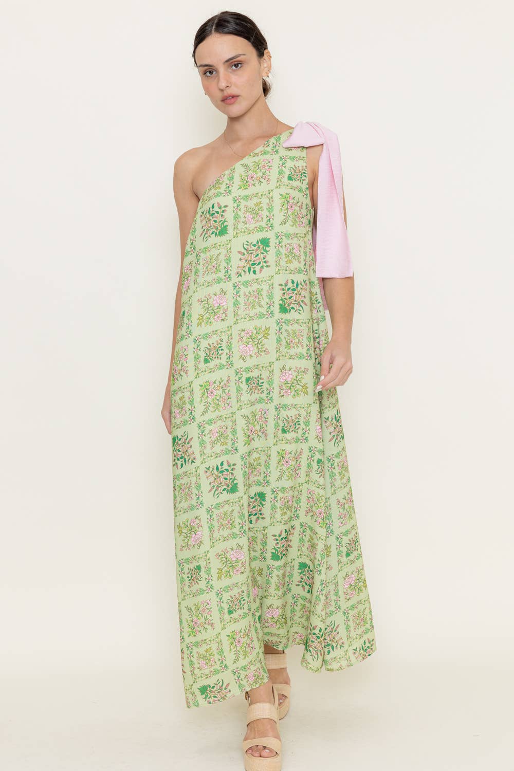 BEST SELLER Lotus Bow Maxi Dress