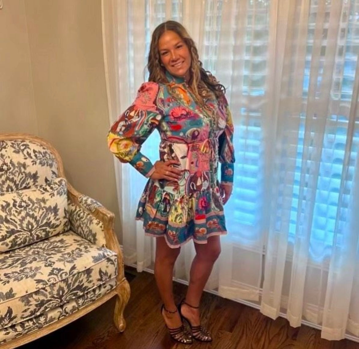 Button Down Camille Dress