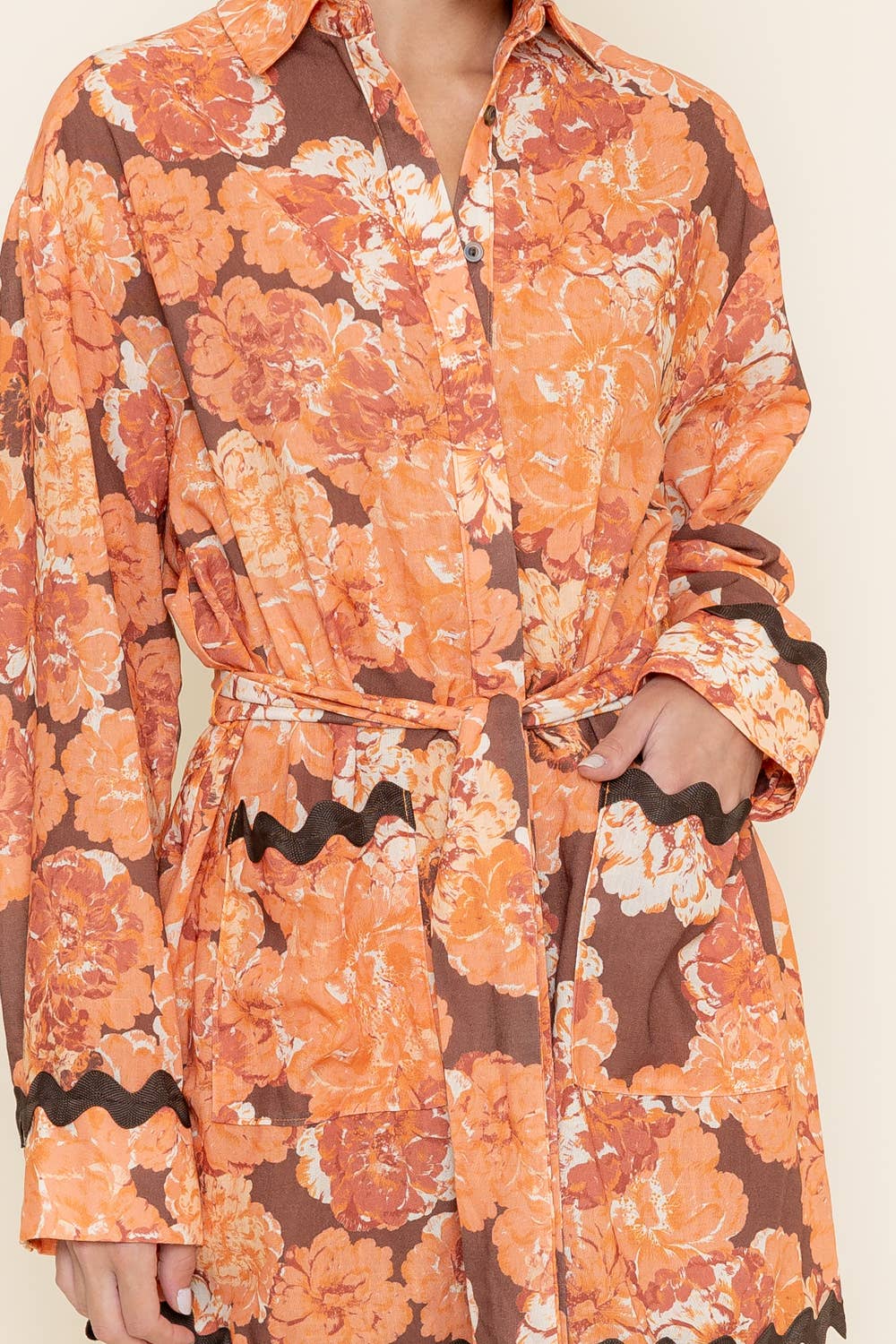 RIFF RAFF SHIRT DRESS *FALL SALE* FINAL SALE*