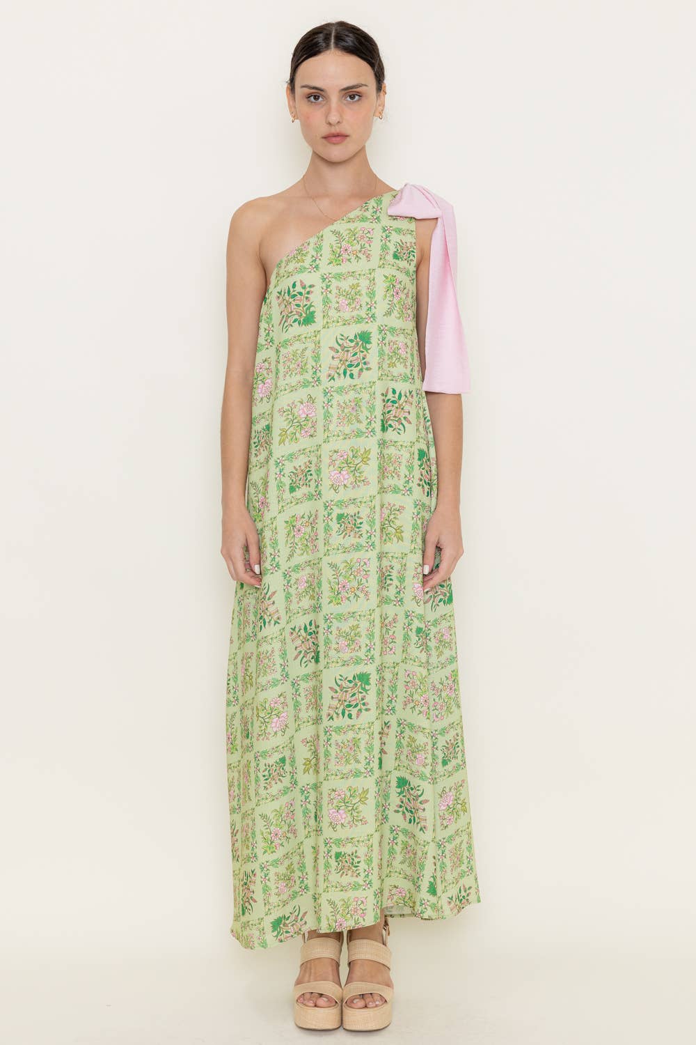 BEST SELLER Lotus Bow Maxi Dress