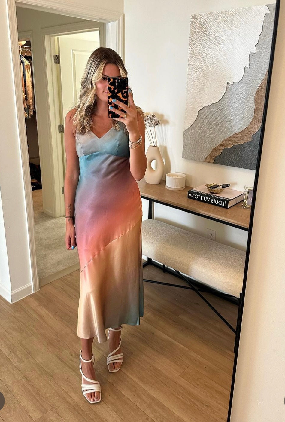 alexa dip dress