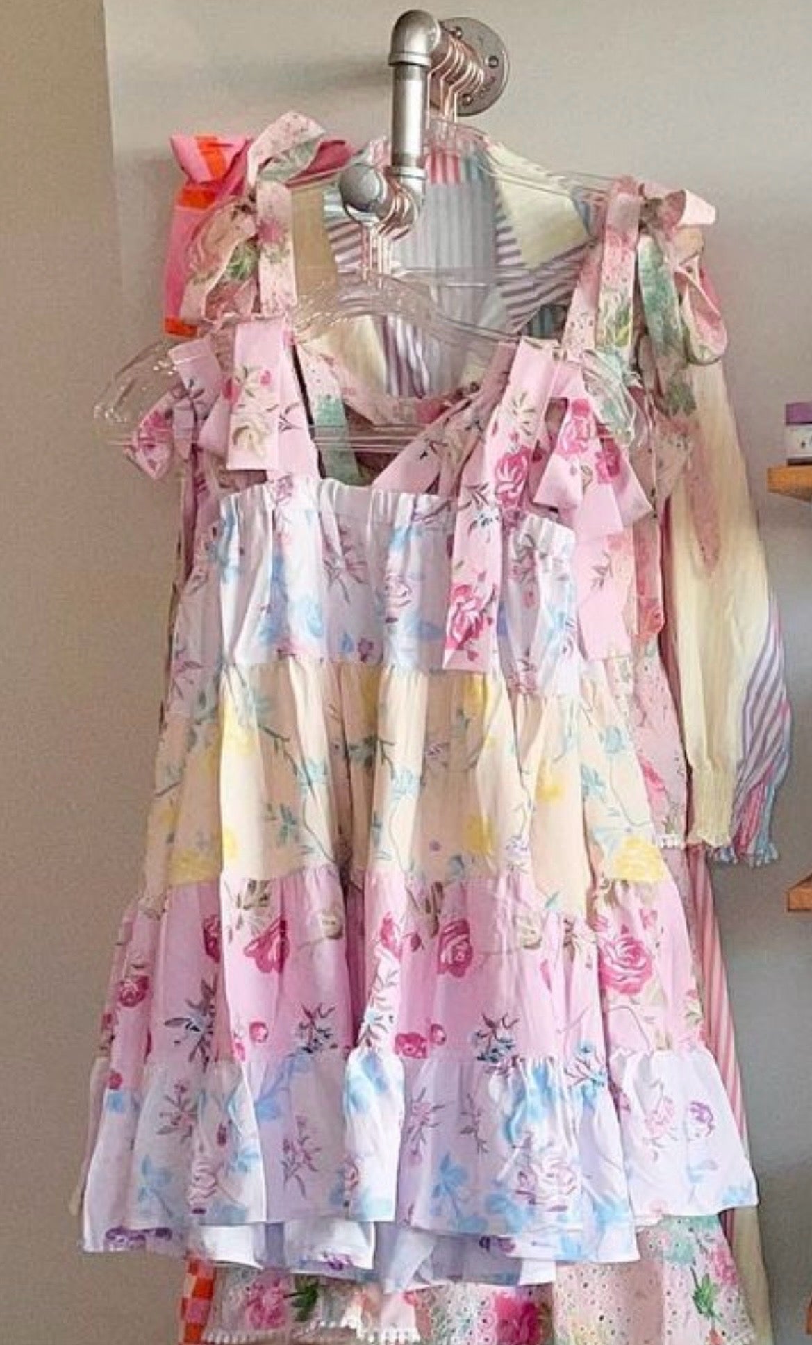annie bow dress