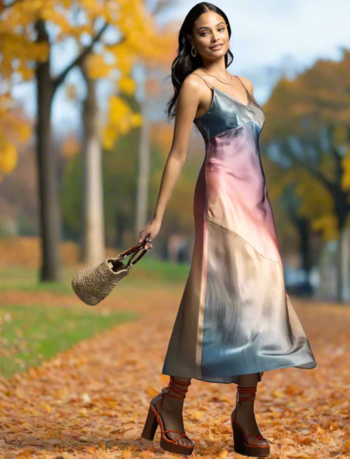 alexa dip dress
