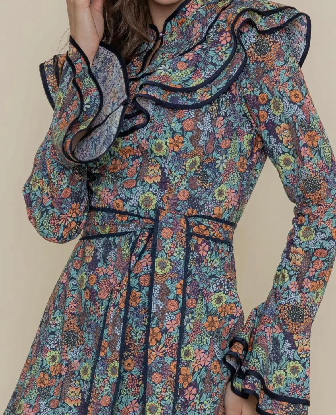 katie ruffle dress *fall sale*