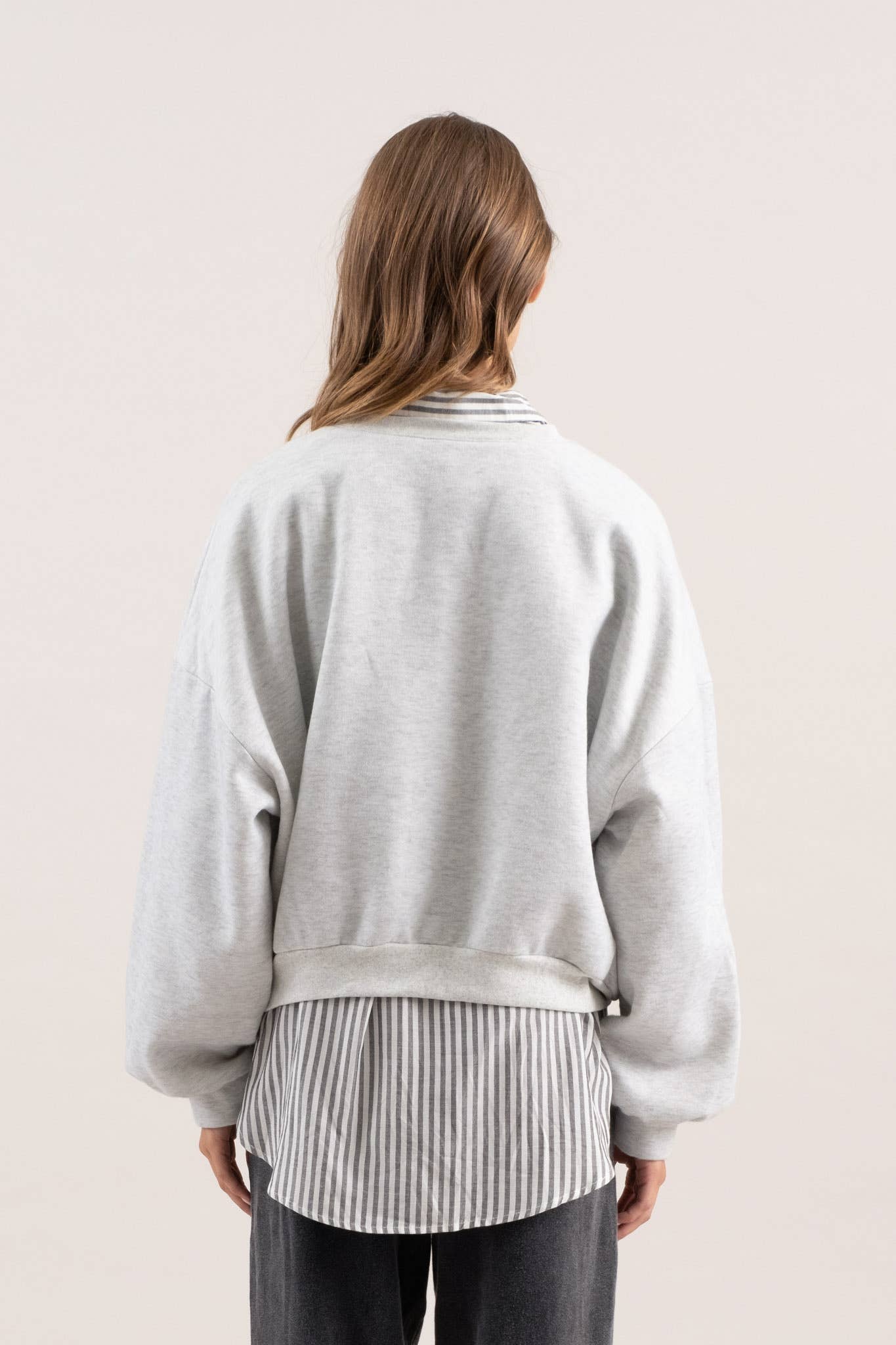 TENNIS EMBROIDERED CREW
