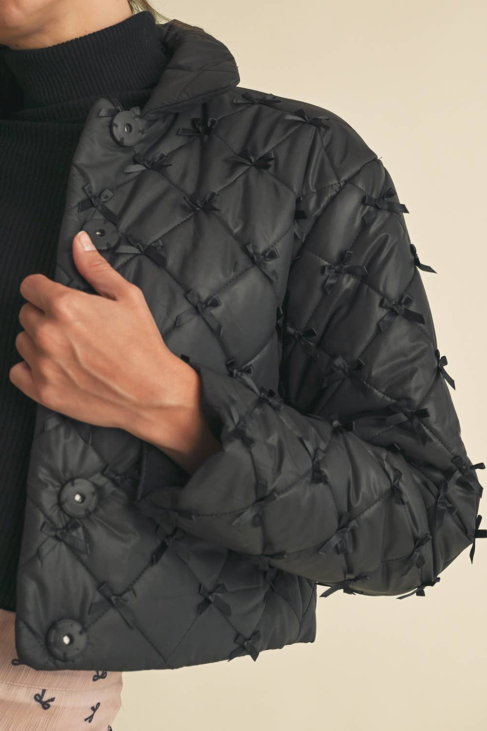 BEST SELLING Bow Puffer Jacket