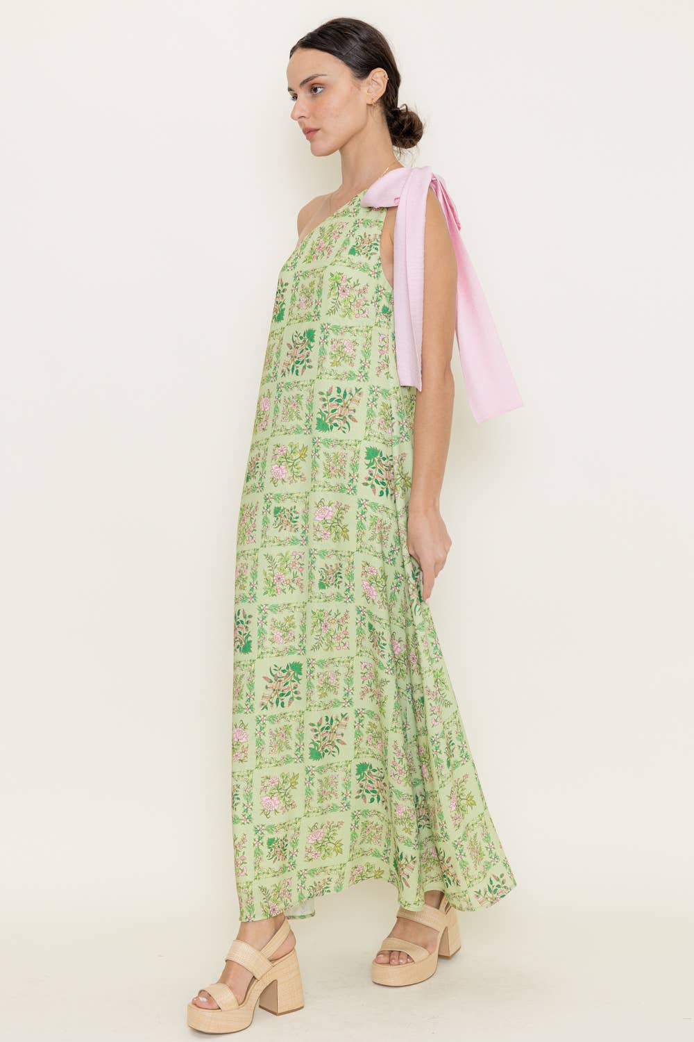 BEST SELLER Lotus Bow Maxi Dress