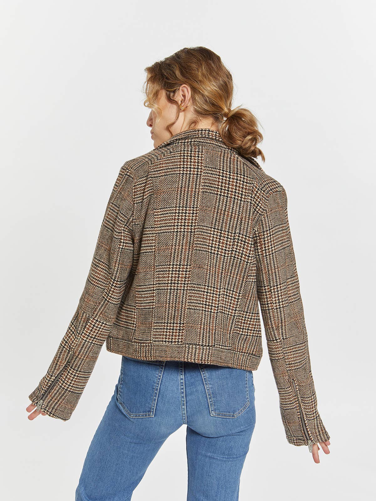 Plaid Moto Jacket *SAMPLE SALE* FINAL SALE*