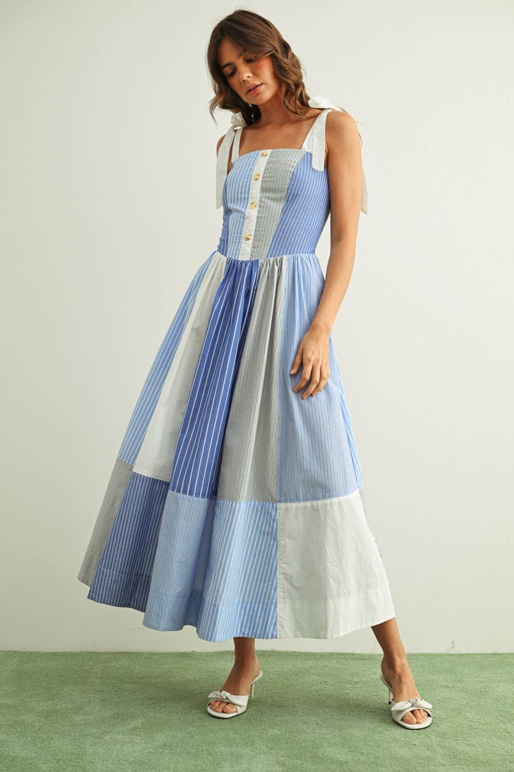 HARBOR STRIPE SUNDRESS