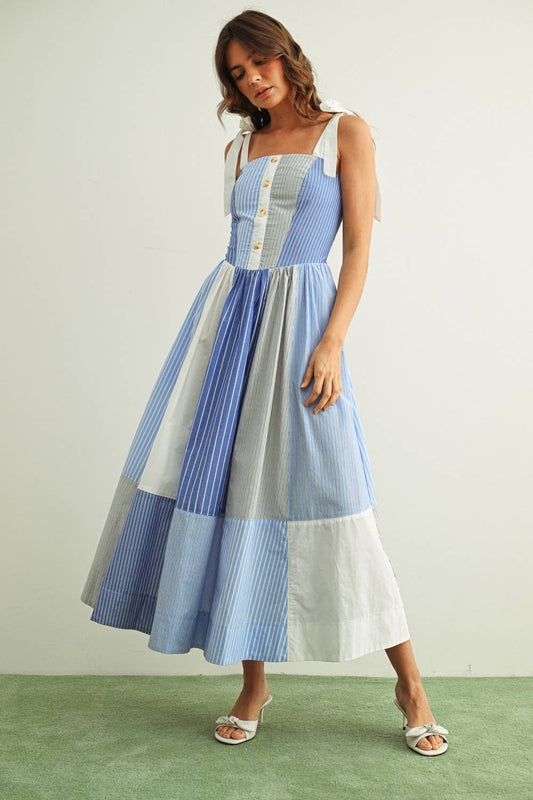 HARBOR STRIPE SUNDRESS