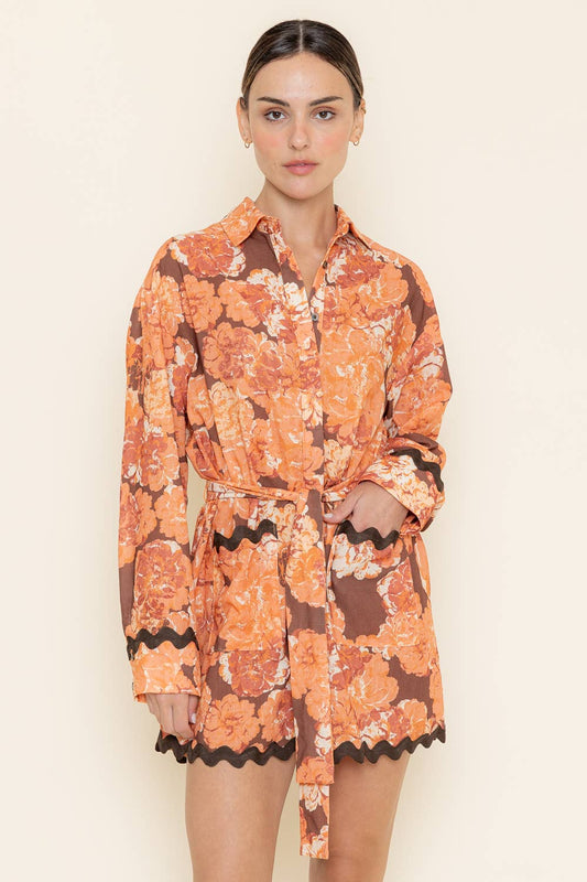 RIFF RAFF SHIRT DRESS *FALL SALE* FINAL SALE*