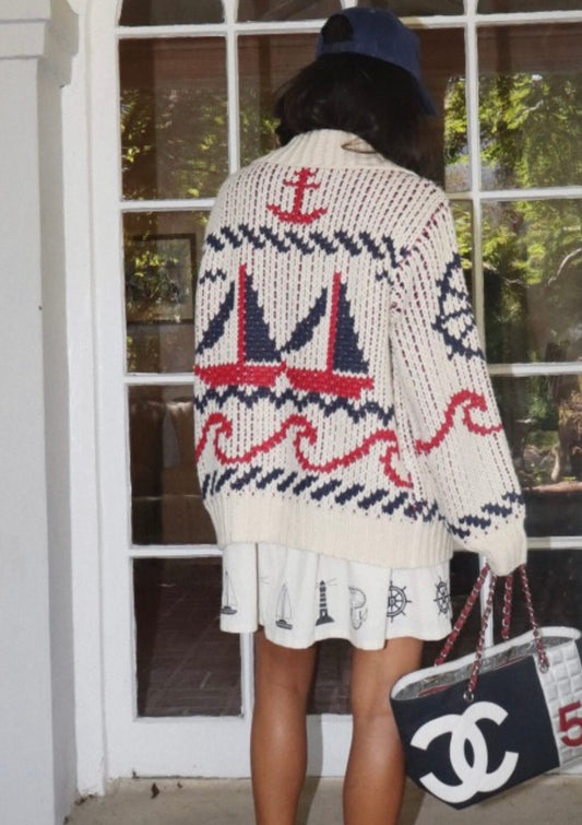 Coastal Cardi Zip