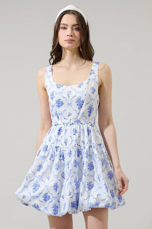 Nia Bubble Mini Dress