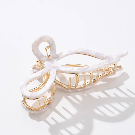 LUXE BOW CLAW CLIP