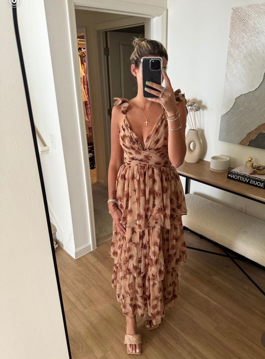 Kerry Ruffle Dress