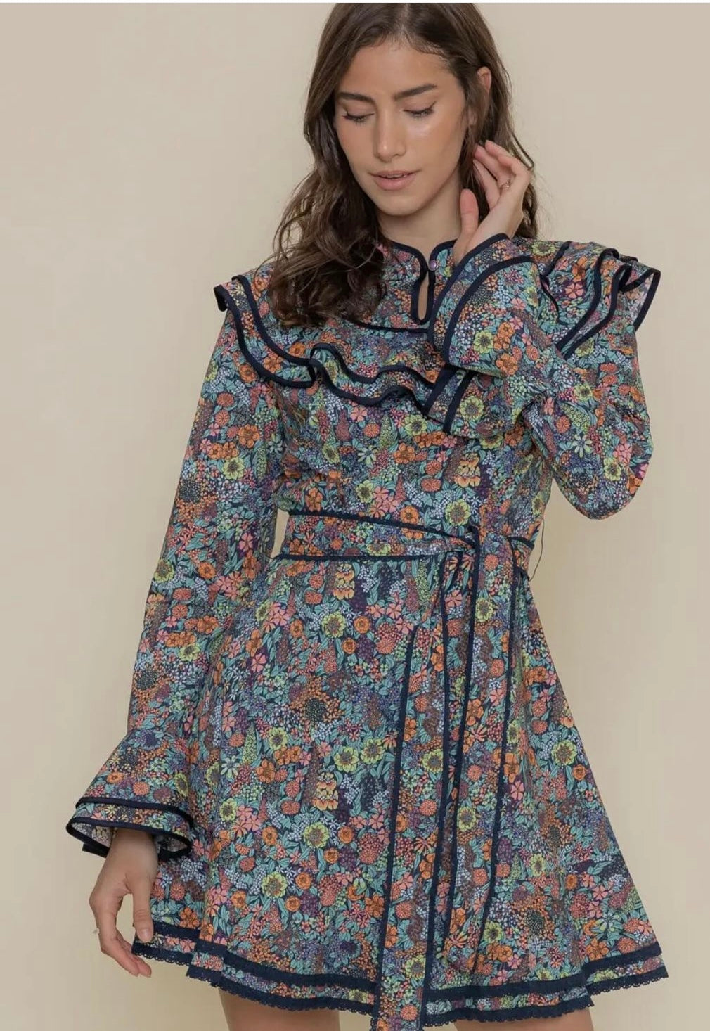 katie ruffle dress *fall sale*