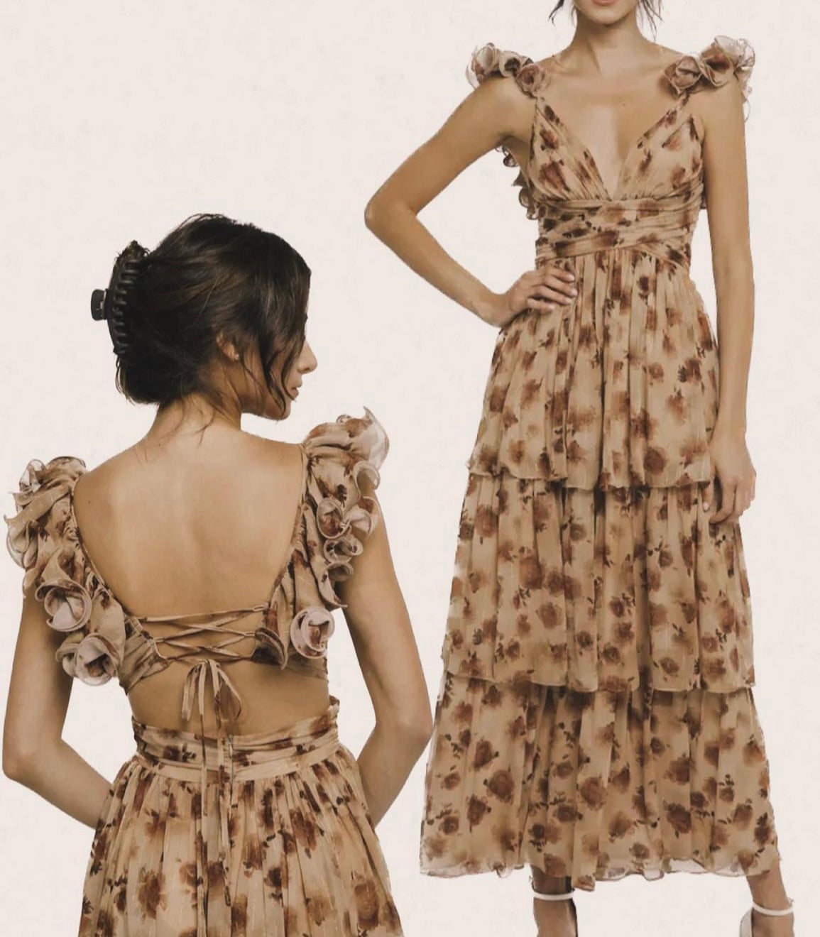 Kerry Ruffle Dress