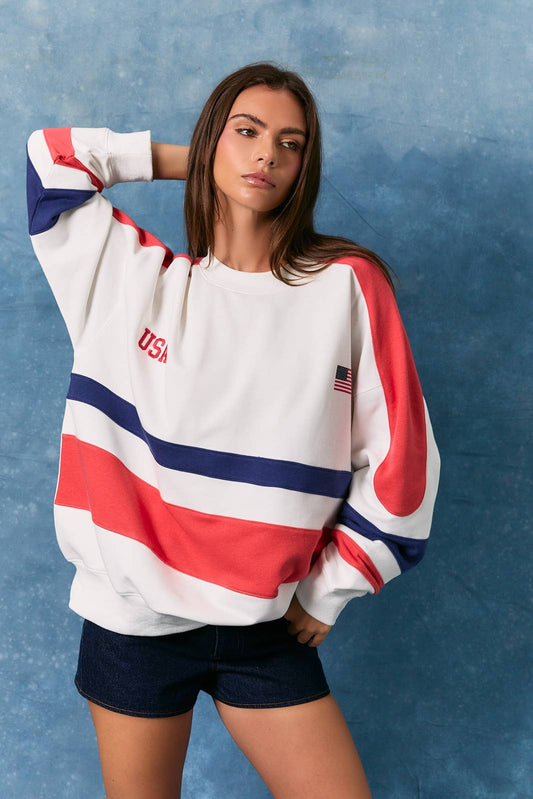 Retro USA 🇺🇸 Crew