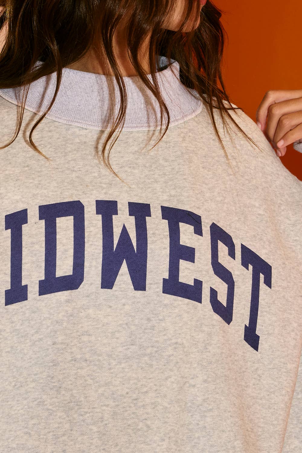 MIDWEST REVERSIBLE MIDWEST BABE *Reversible Sweatshirt*