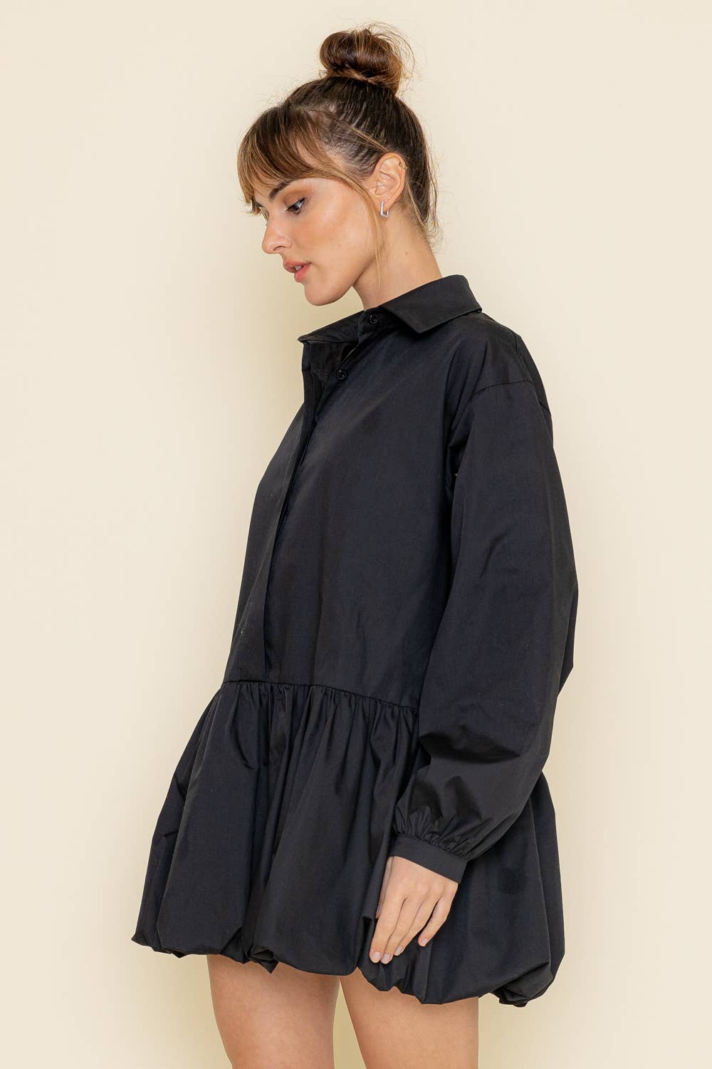 BUBBLE BLOUSE DRESS